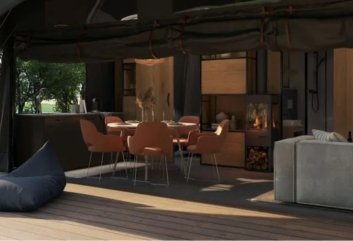 Interieur Grutto Lodge