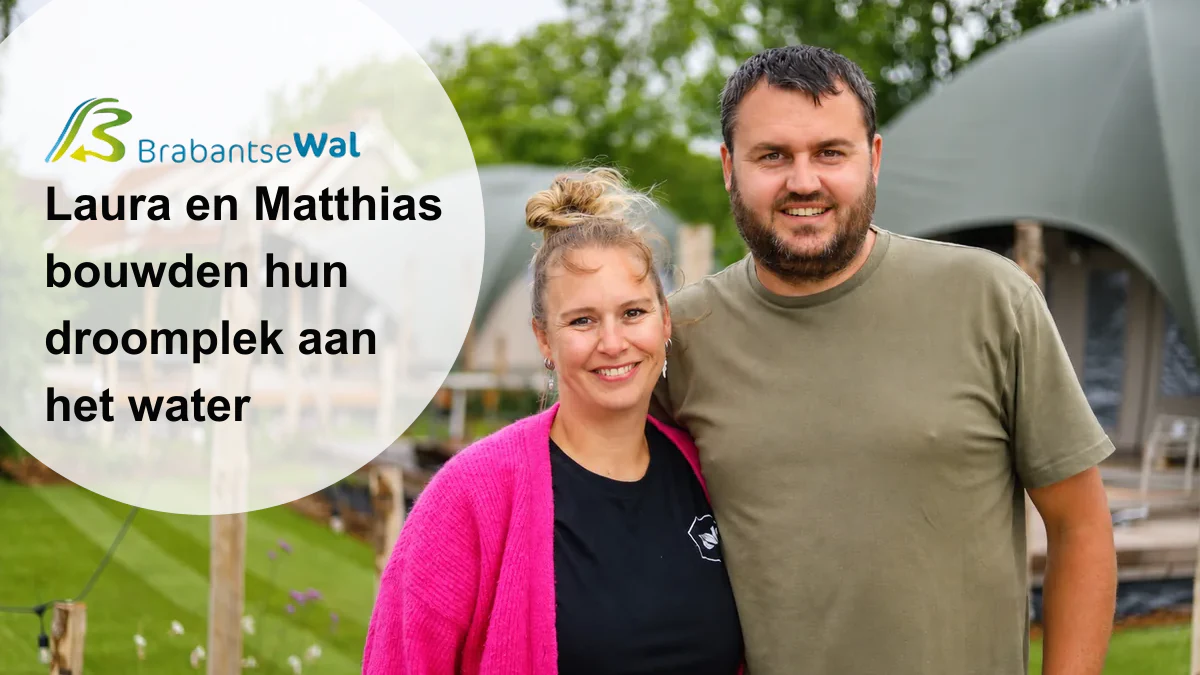 Laura en Matthias bij Cruyslandse Kreken