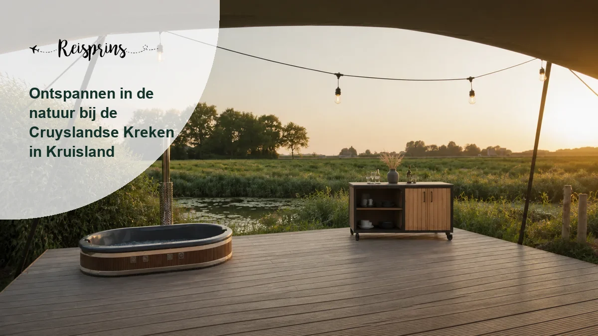 Wellness en natuur bij Cruyslandse Kreken
